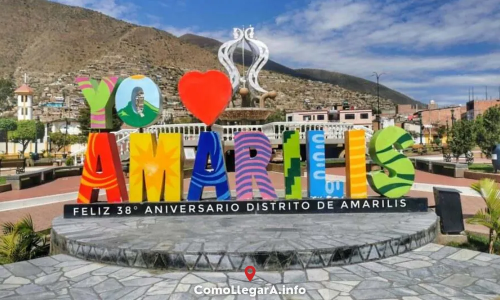 C&oacute;mo llegar a Amarilis desde Lima &mdash; distrito metro de Hu&aacute;nuco